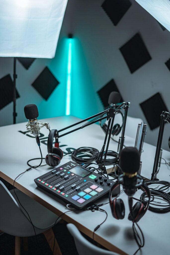 Podcast Recording Studio Half-Day